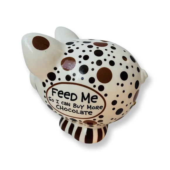 Our Name Is Mud | 'Feed Me' Piggy Bank Brand New - Picture 3 of 3